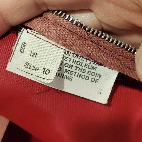 Vintage 60s 70s Wine Red Velvet Prairie Dress Crochet Trim Floor Length Small - Picture 10 of 12